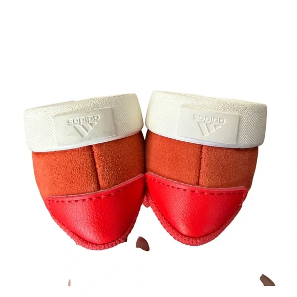 adidas VL Court 3.0 Toddler/Kids Bright Orange Sneakers-NWOT Size 7k - Picture 7 of 10